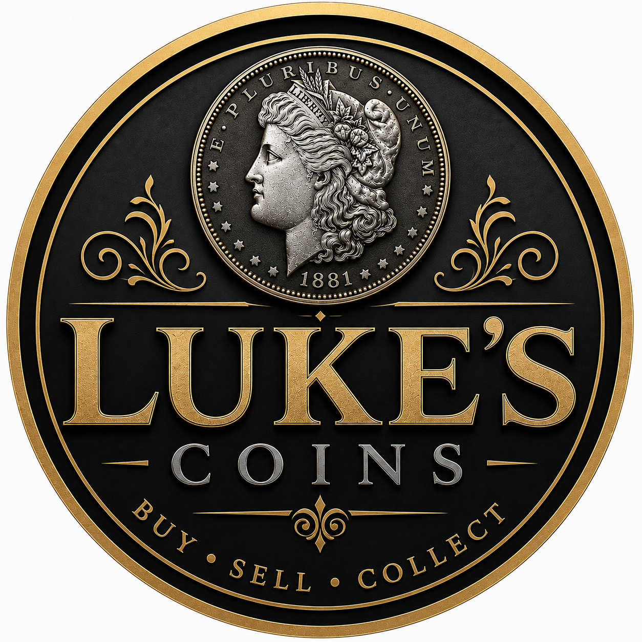 Luke's Coins logo